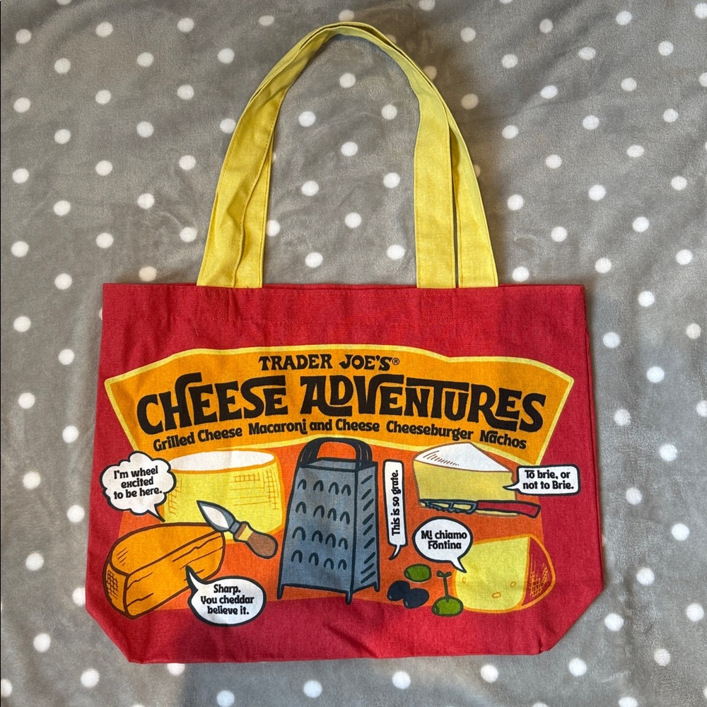 Trader Joe's Cheese Experience Tote Bag